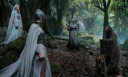 A scene from The Lord of the Rings: The Rings of Power.