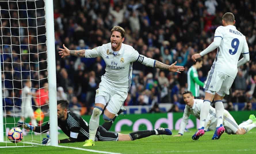 Sergio Ramos The Real Madrid Saviour Again As They Scrape Past Real Betis La Liga The Guardian