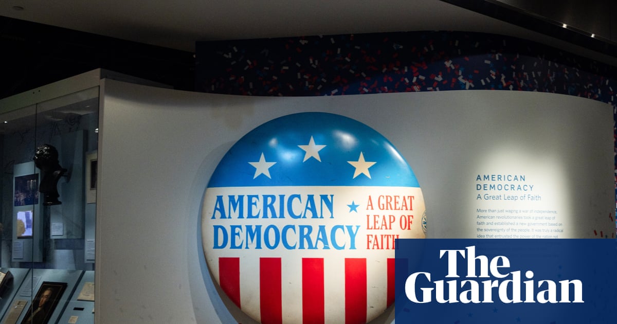 Smithsonian removes references to Trump impeachments at history exhibit | Donald Trump Smithsonian removes references to Trump impeachments at history exhibit | Donald Trump