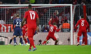 Muller scores the rebound.