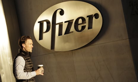 Pfizer’s global headquarters in New York.