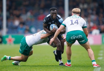 Paul Brown-Bampoe showcased his England credentials for Exeter.