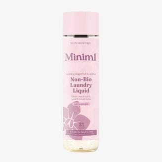 Miniml non-bio laundry liquid.