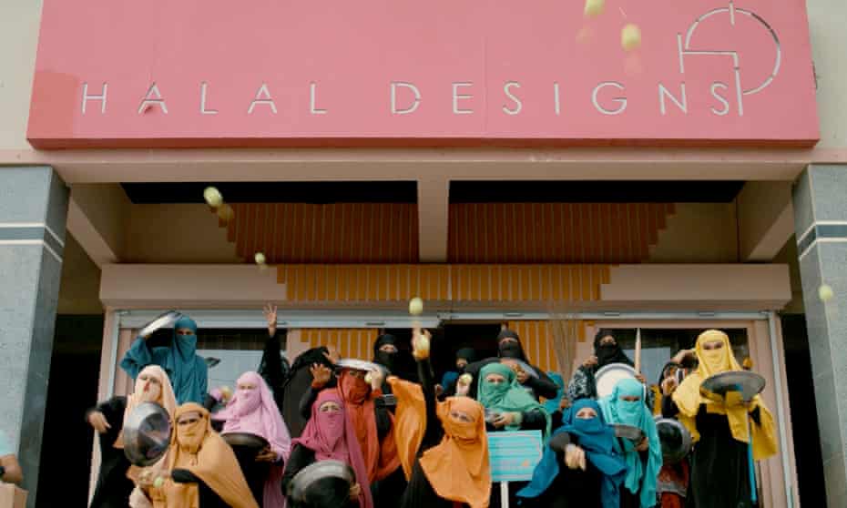 The women of Halal Designs - the boutique which functions as a front for the covert detective agency. 