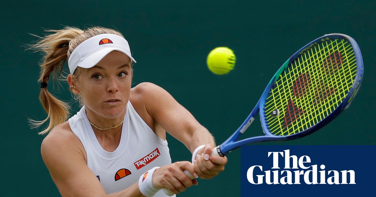 Katie Swan glides past Begu but Boulter joins early British exodus at Wimbledon