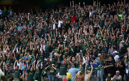 Springbok fans will be out in force again.