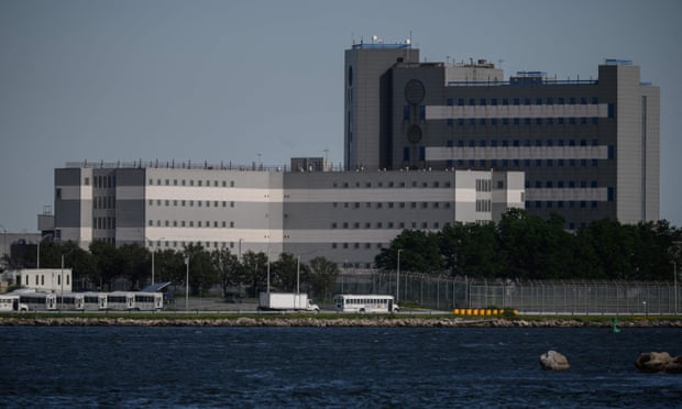 A general view shows the Rikers Island facility.