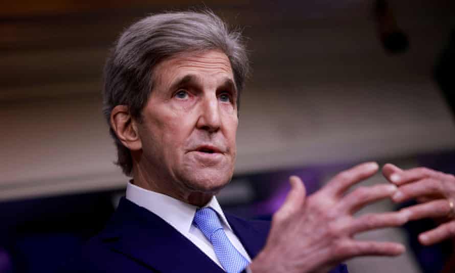 John Kerry, the US special envoy on climate