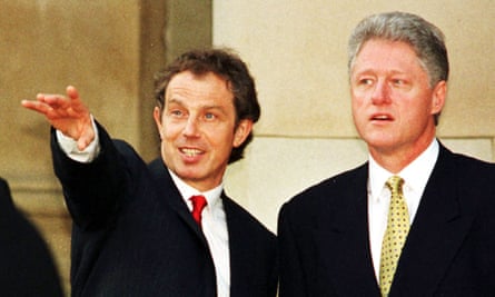 Blair and Clinton in 1998