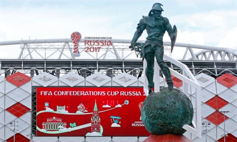 Spartak Moscow’s ground, a venue for the Confederations Cup and the 2018 World Cup