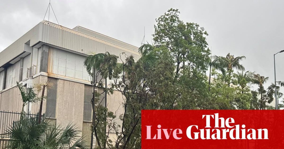News live: Darwin hospital roof collapses as Tropical Cyclone Fina brings heavy rains; Australia signs G20 statement backing Paris Agreement | Australia news News live: Darwin hospital roof collapses as Tropical Cyclone Fina brings heavy rains; Australia signs G20 statement backing Paris Agreement | Australia news