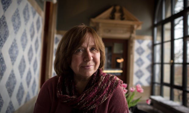 Svetlana Alexievich, whose book Second-Hand Time has won the TA first translation prize for translator Bela Shayevich and editor Jacques Testard.