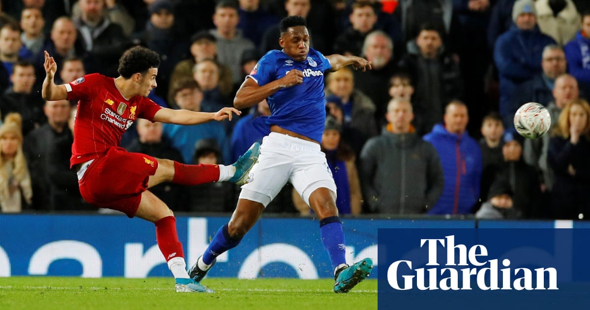 Curtis Jones Curler Settles Merseyside Derby As Liverpool Edge Out Everton Football The Guardian