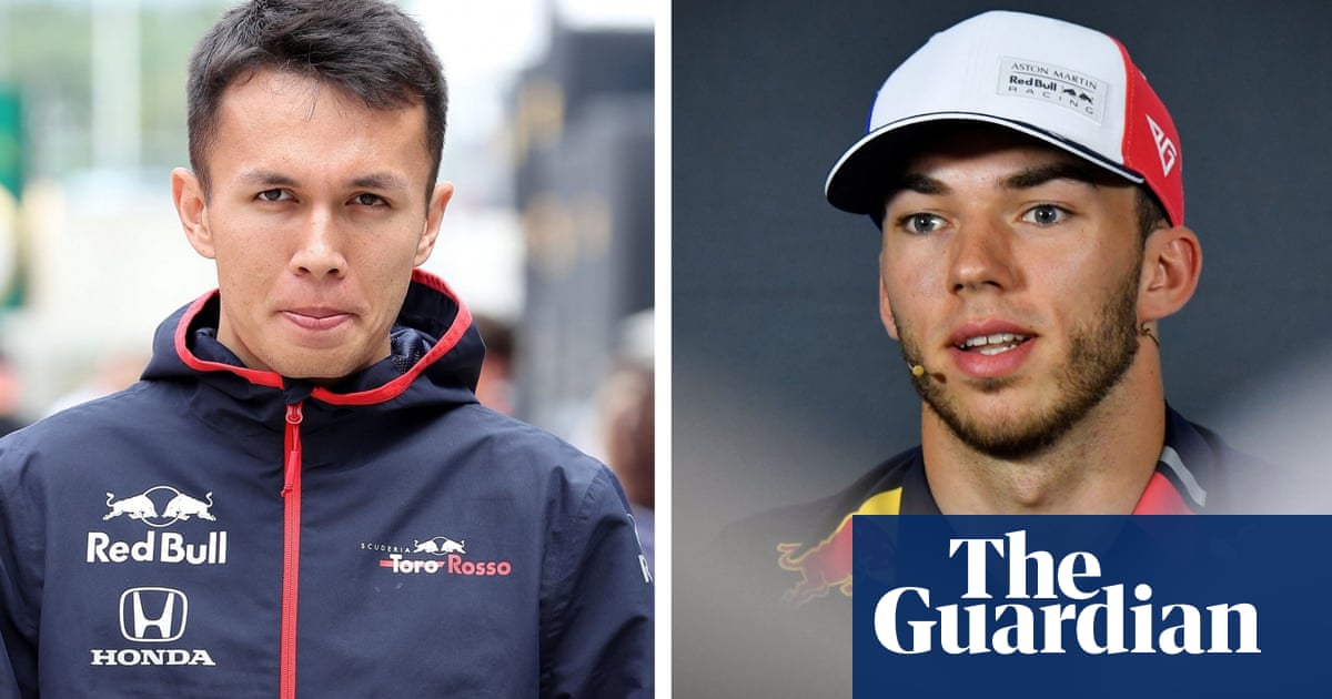 Red Bull promote Alexander Albon to replace Pierre Gasly for rest of F1 season