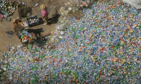 Plastic recycling plant in Beijing