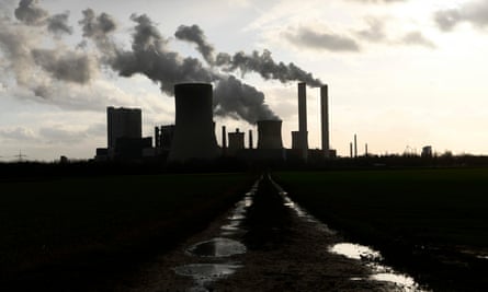 A coal power plant in Niederaussem, western Germany.