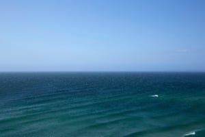 White horses carried on the on-shore wind, Dollar Cove, on the Lizard