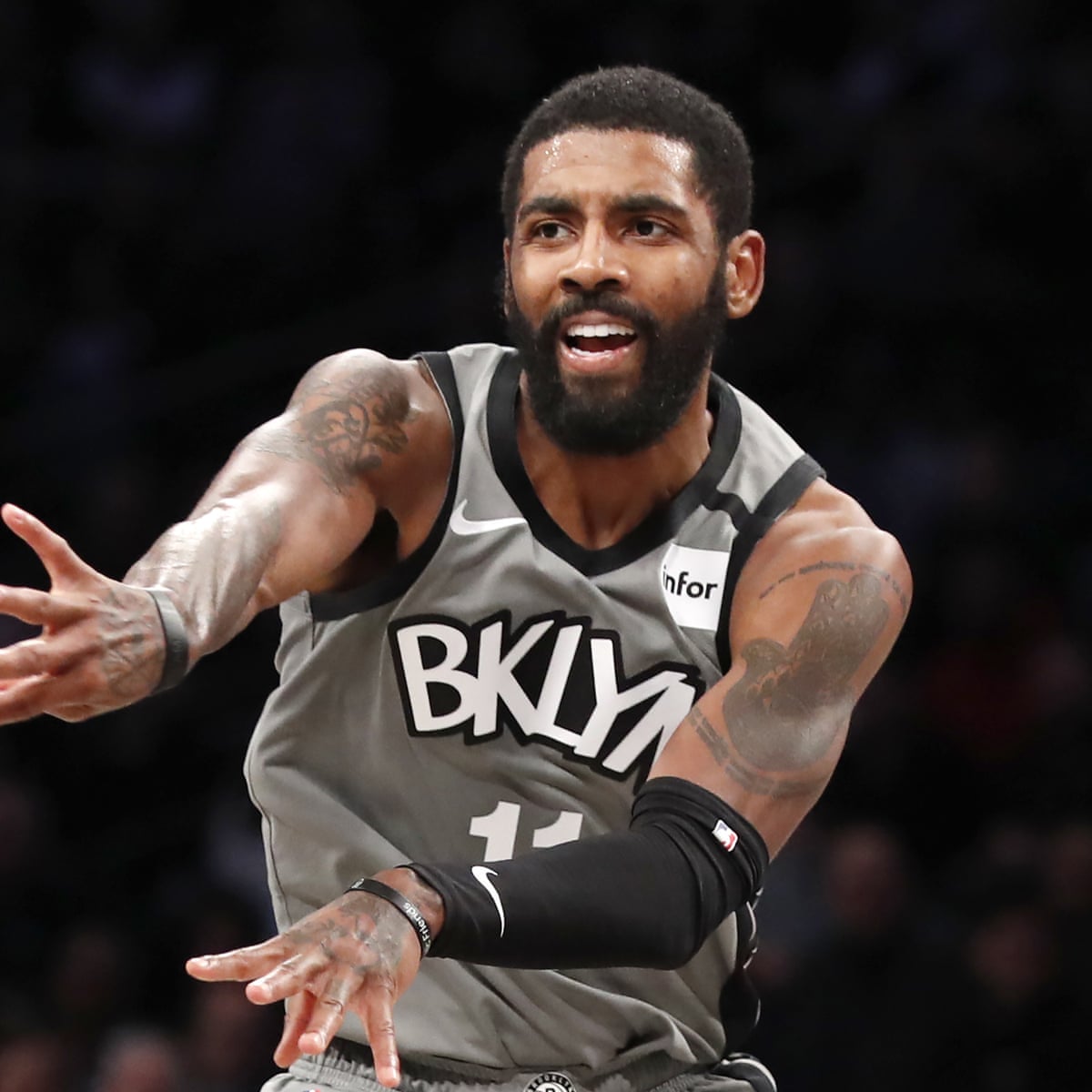 Kyrie Irving Refused To Speak To Press Due To Mistreatment Of Certain Artists Brooklyn Nets The Guardian