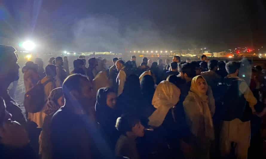 ‘All these people, including foreigners, went to the airport not knowing what would happen.’