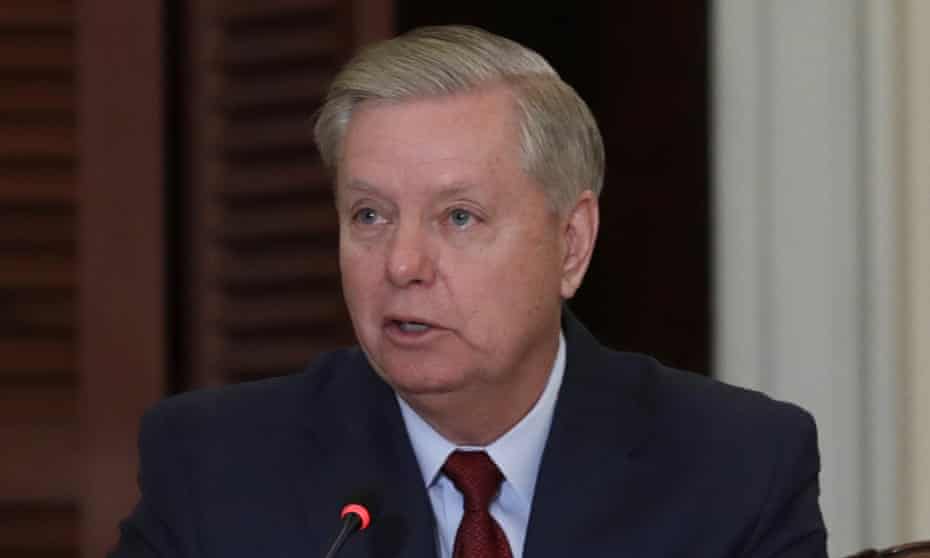 Senator Lindsey Graham said the goal of the law was to ‘forcibly deal with child exploitation’.