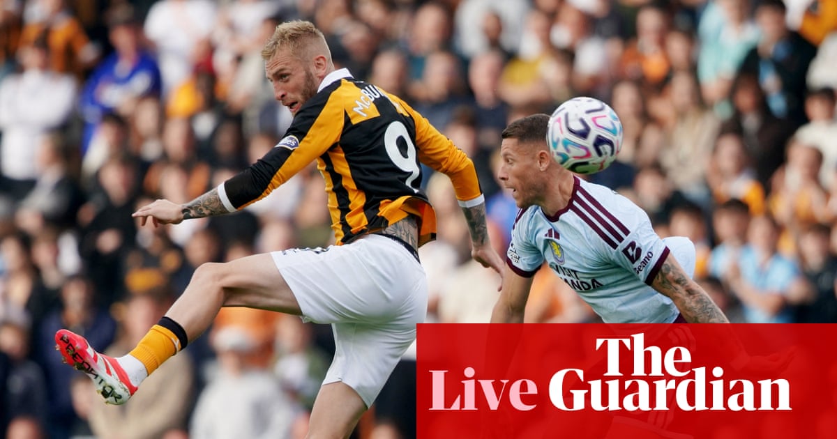 Hull City v Aston Villa: Premier League – live