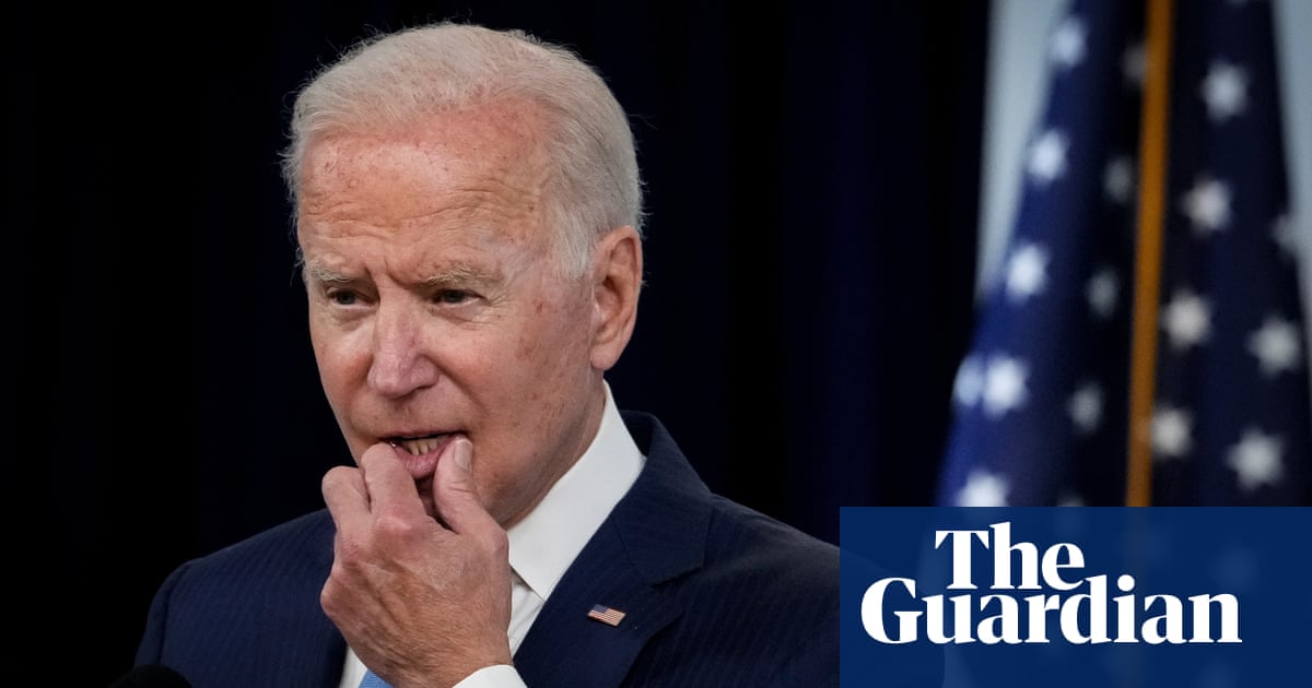 Biden under pressure over Afghanistan and Covid as approval ratings slide