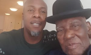Charlie Williams and his father, Vernute.