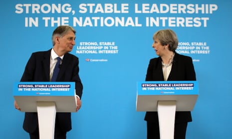Theresa May and Philip Hammond