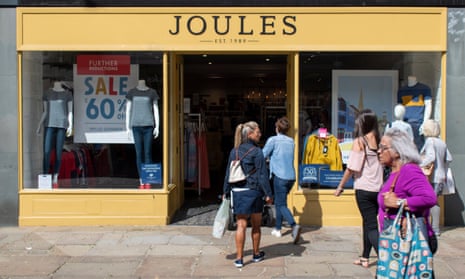 A Joules shop in Chichester, West Sussex.