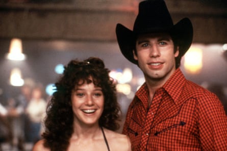 Debra Winger and John Travolta in Urban Cowboy.
