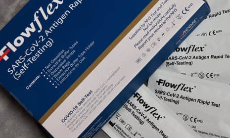UK reports 205 new coronavirus-related deaths and 41,130 cases; Ireland to drop most curbs – as it happened 4 Some people have begun to stockpile lateral flow test kits.