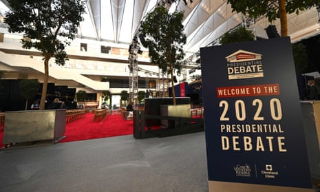 Tuesday’s presidential debate in Cleveland, Ohio, is scheduled to last 90 minutes with no commercial breaks.