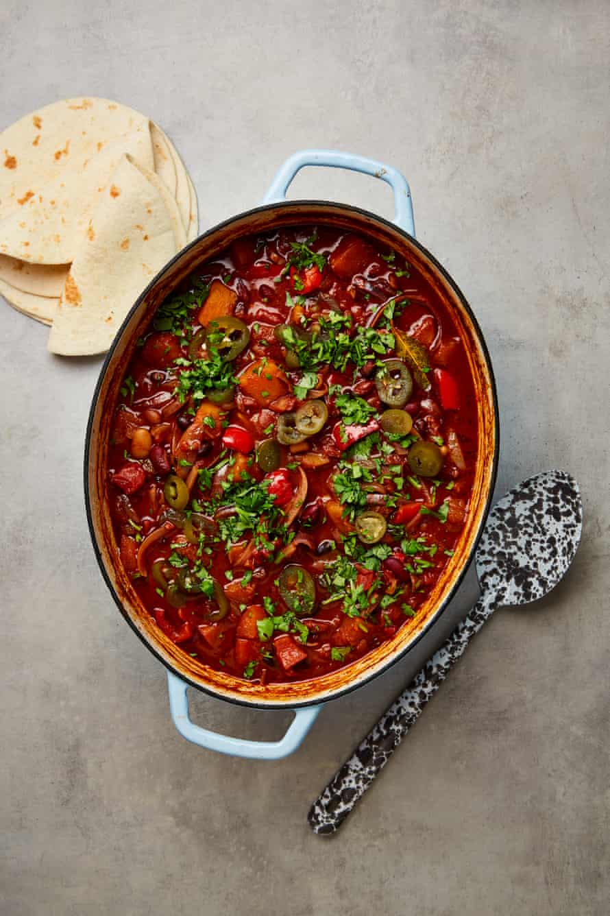Meera Sodha’s veggie chilli.