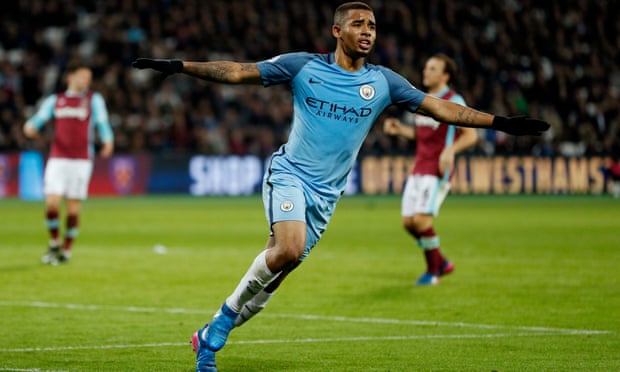 Gabriel Jesus Affirms Pep Guardiola S Faith In His Manchester City Vision Manchester City The Guardian Gabriel Jesus Affirms Pep Guardiola S Faith In His Manchester City Vision Manchester City The Guardian