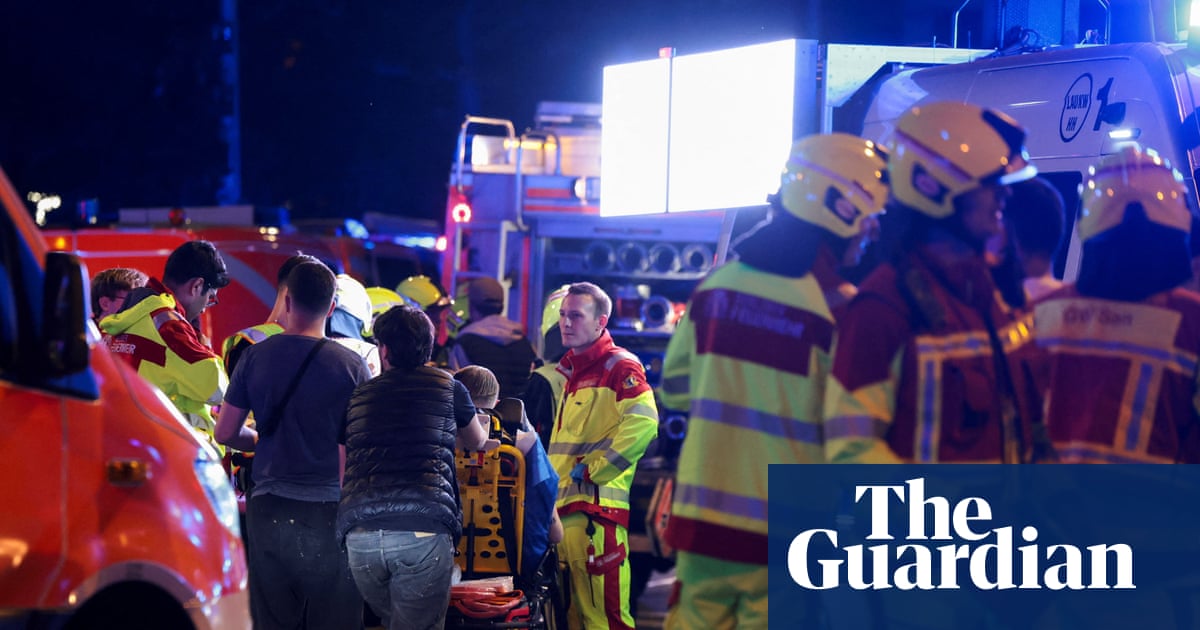 Berlin Pride march called off after car crashes into crowd of people near route