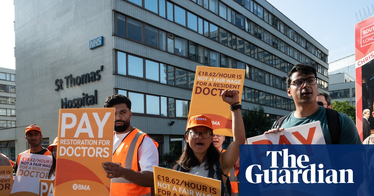 Resident doctors’ strike has torpedoed pay rises and training posts, says Wes Streeting