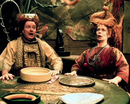 As Homily Clock with her husband Pod (Jim Broadbent) in The Borrowers.