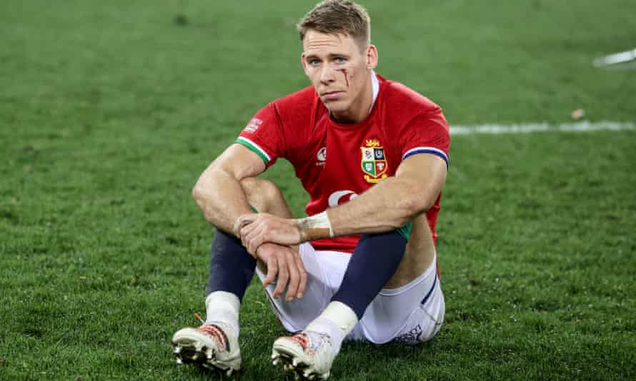 Depressed Liam Williams after the game