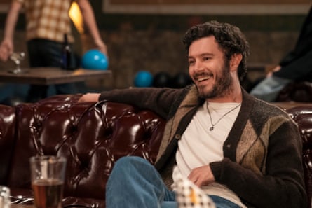 The hot rabbi is back! … Adam Brody as Noah in Nobody Wants This.