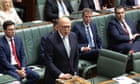 Australia politics live: Dutton suggests during question time that some pro-Palestine protesters are Holocaust deniers
