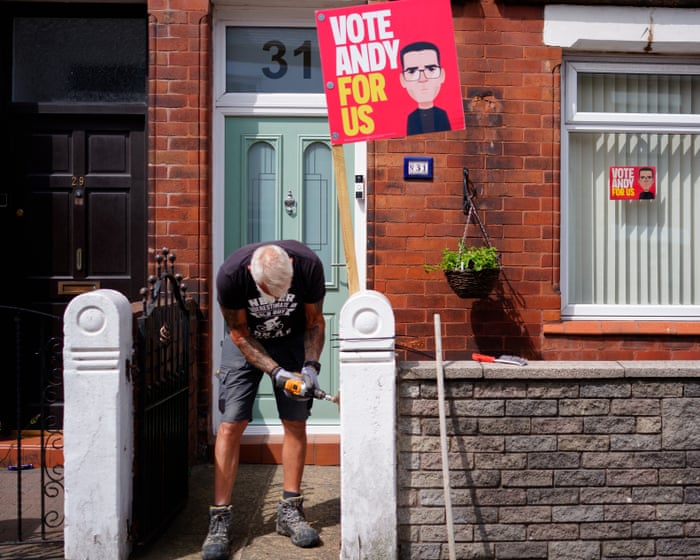 Anti-Burnham fake news on Makerfield Facebook accounts has surged, report finds – UK politics live