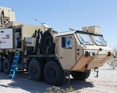 An Active Denial System in Wellton, Arizona, on 4 April 2017.