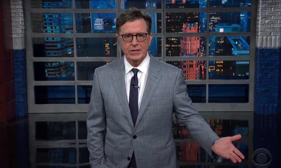 Stephen Colbert: “Asking Republicans to investigate the Capitol riot is like the plot of my favorite book in middle school: Nancy Drew and the Case of Nancy Drew Murdered Somebody.’”