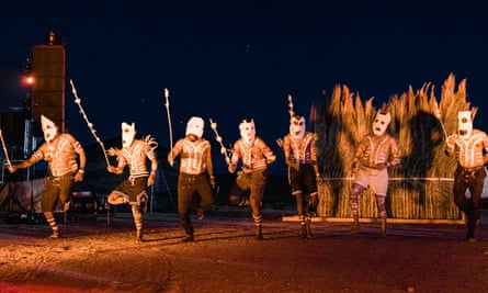 Masked dancers night