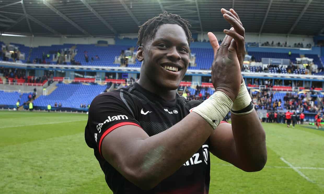 Saracens’ England lock Maro Itoje