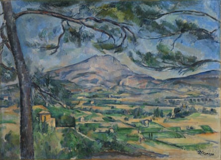 La Montagne Sainte-Victoire au grand pin (Mount Sainte-Victoire with Large Pine).