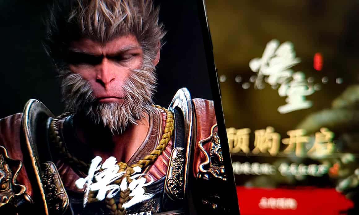 A still from the Game Science video game