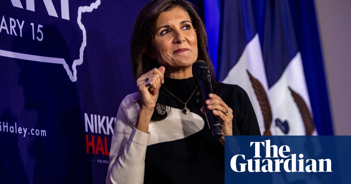 Nikki Haley surges in poll to within four points of Republican leader Trump