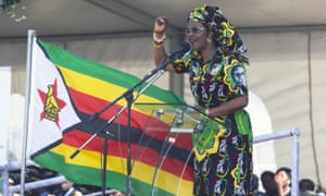 Grace Mugabe, Zimbabwe's first lady