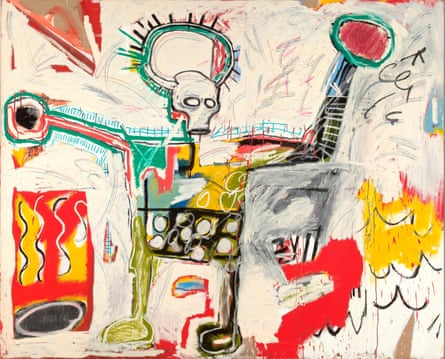 Jean-Michel Basquiat, Untitled 1982, Museum Boijmans Van Beuningen, Rotterdam. On show at the Barbican in London in 2017.